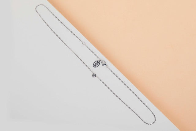 D'Amour Necklace Small - White Gold & Diamond - B&P