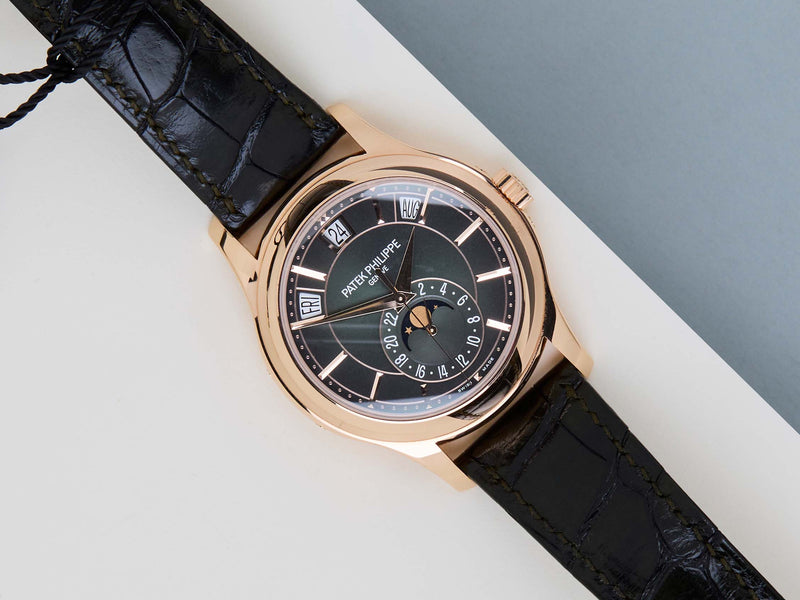 Annual Calendar Moonphase 'Rose Gold - Green Dial'