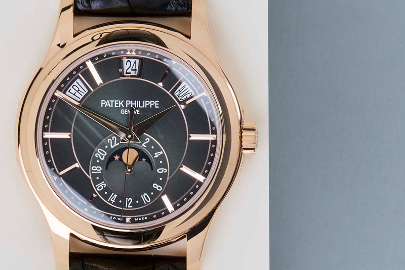 Annual Calendar Moonphase 'Rose Gold - Green Dial'