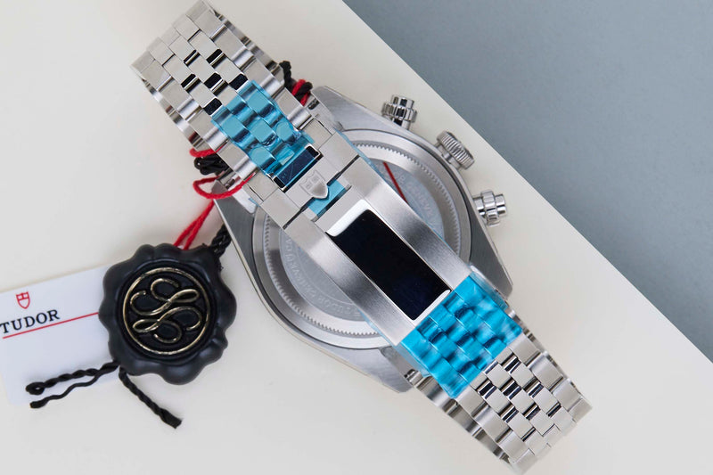 Black Bay Chrono 'Flamingo Blue - Jubilee'