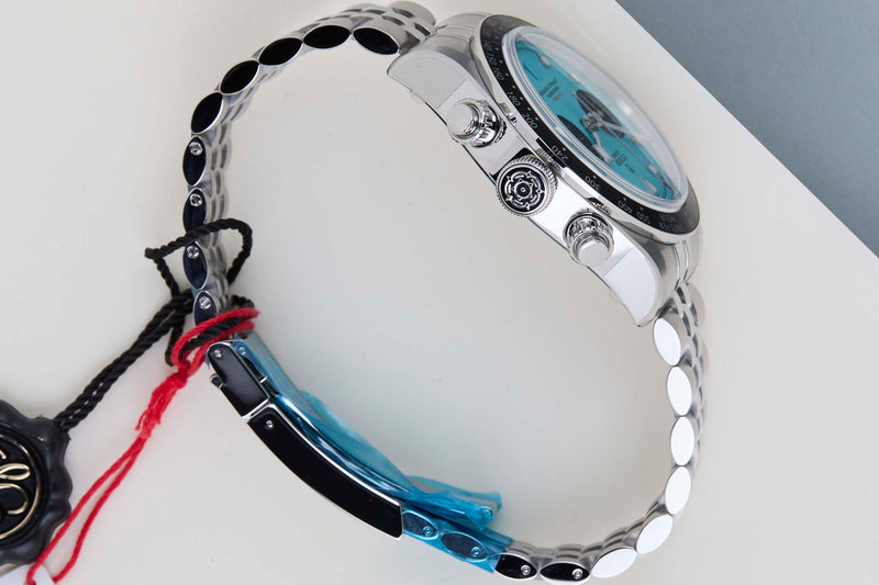 Black Bay Chrono 'Flamingo Blue - Jubilee'