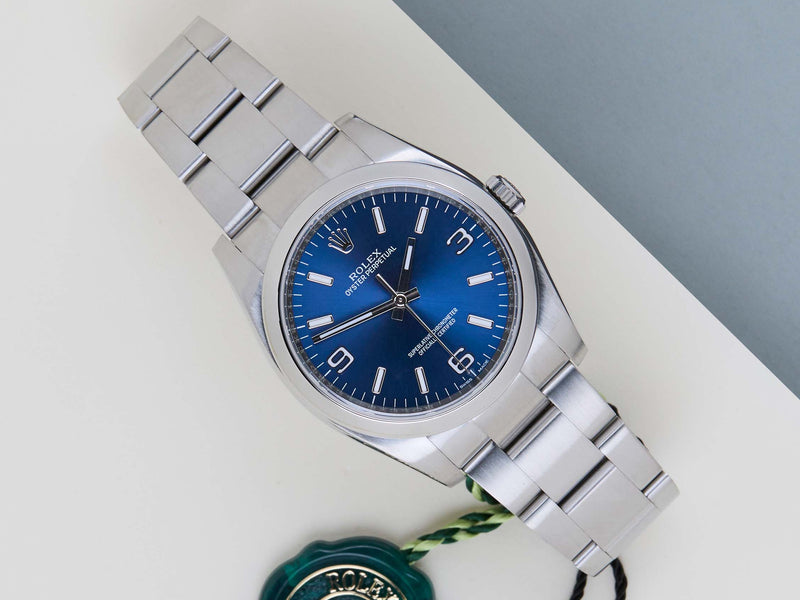 Oyster Perpetual 36 'Blue Explorer Dial'