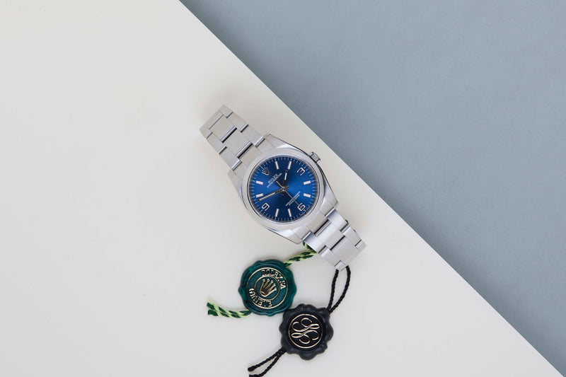 Oyster Perpetual 36 'Blue Explorer Dial'