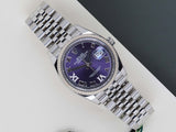 Datejust 36 'Aubergine Diamond Dial - Jubilee'