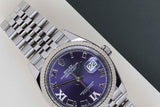 Datejust 36 'Aubergine Diamond Dial - Jubilee'