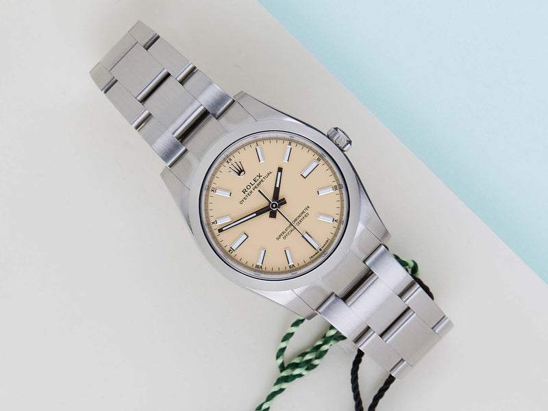Oyster Perpetual 34 'Beige Dial'