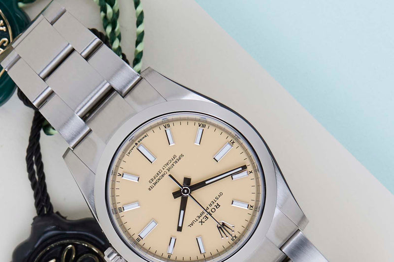 Oyster Perpetual 34 'Beige Dial'