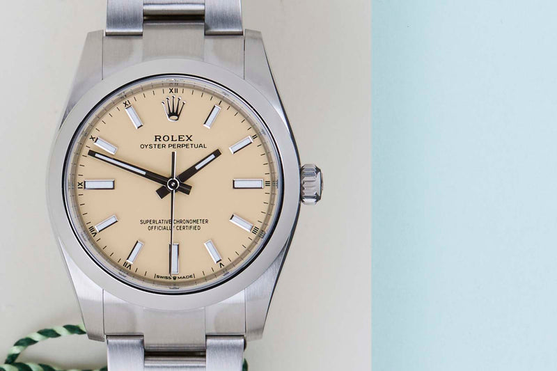 Oyster Perpetual 34 'Beige Dial'