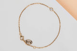D'amour Bracelet - Yellow Gold & Diamond - Small Model - 18.5CM - B&P