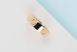 LOVE RING - YELLOW GOLD - SIZE 55 - B