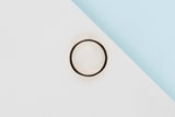 LOVE RING - YELLOW GOLD - SIZE 55 - B