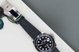 Yacht-Master 42 'Black Dial - Oysterflex'
