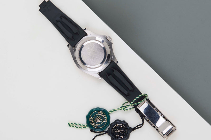 Yacht-Master 42 'Black Dial - Oysterflex'