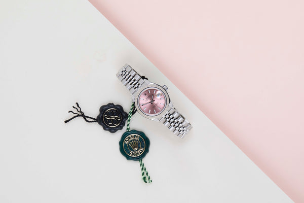 Datejust 28 'Pink Dial - Jubilee'