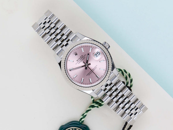 Datejust 31 'Pink Dial - Jubilee'