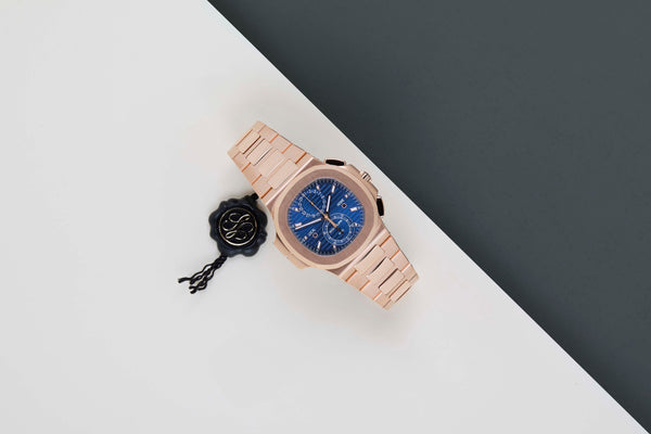 Nautilus Flyback Chronograph Travel Time 'Blue Dial'
