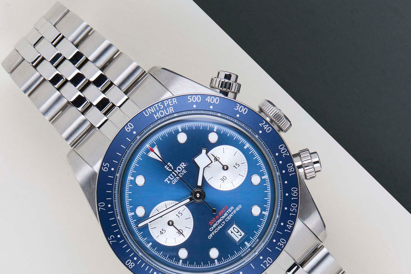 Black Bay Chrono 'Blue Dial - Jubilee'