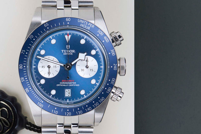 Black Bay Chrono 'Blue Dial - Jubilee'