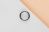 B.Zero 1 Three Band Ring - White Gold - Size 52 - B