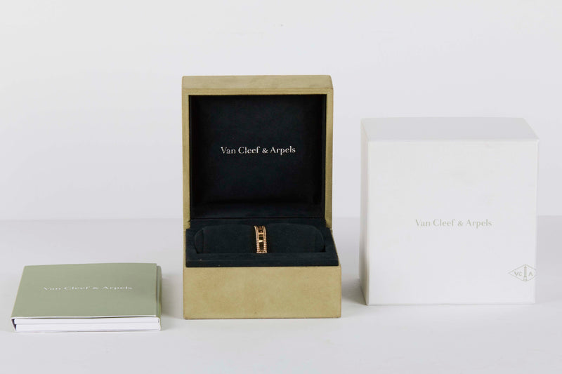 Perlée Signature Bracelet Medium - Size M - Rose Gold - B&P