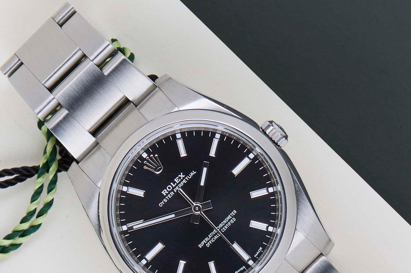 Oyster Perpetual 34 'Black Dial'