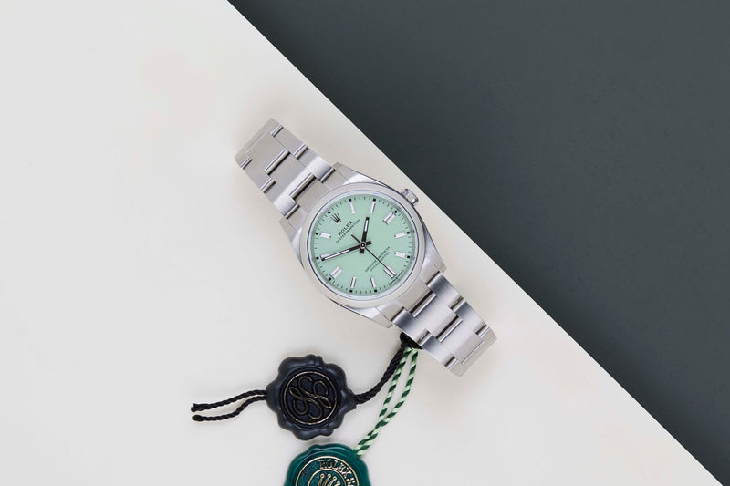 Oyster Perpetual 36 'Pistachio Dial'
