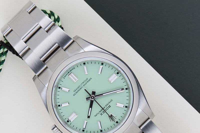 Oyster Perpetual 36 'Pistachio Dial'