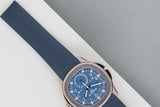 Aquanaut Travel Time 'Blue Dial - White Gold'