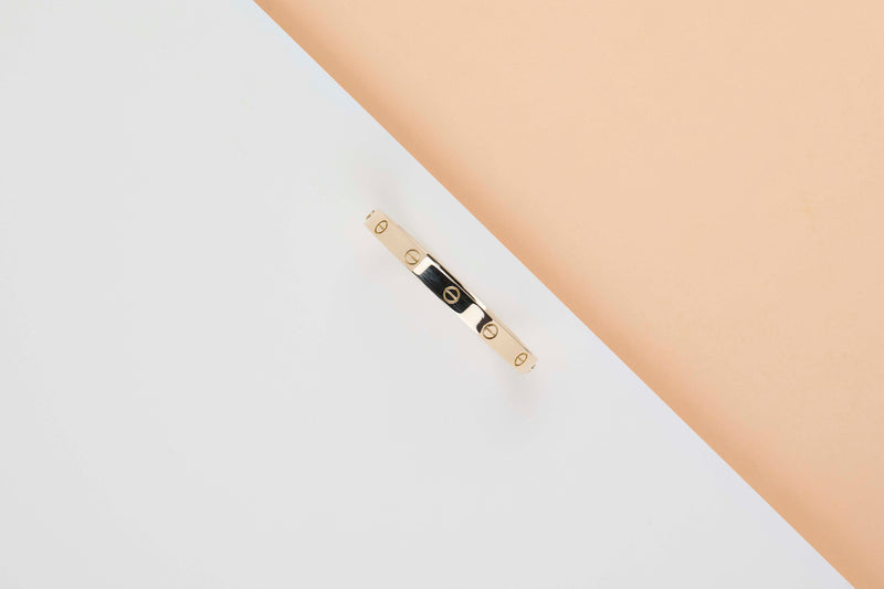 Love Bracelet - Yellow Gold - Size 17 - B&P
