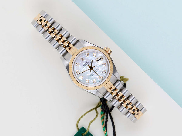 Datejust 26 'Mother Of Pearl Diamond Dial - Jubilee'