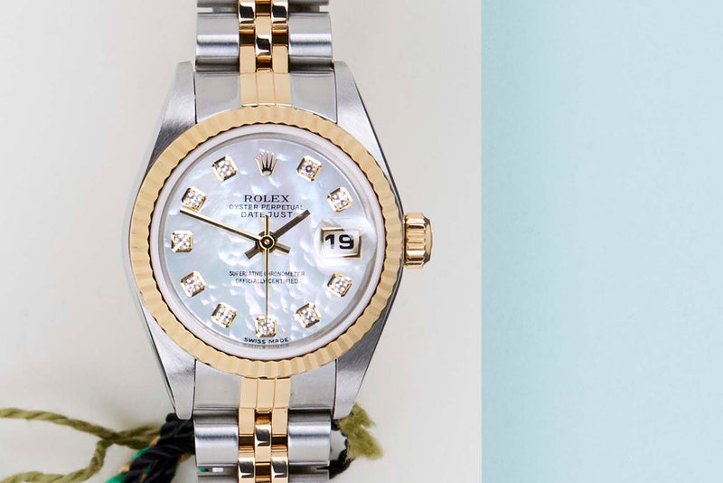 Datejust 26 'Mother Of Pearl Diamond Dial - Jubilee'