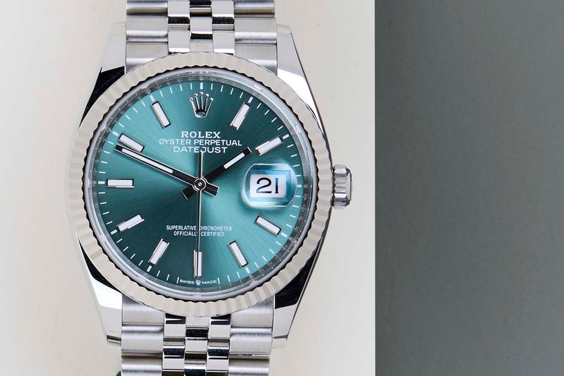 Datejust 36 'Mint Green Dial - Jubilee'