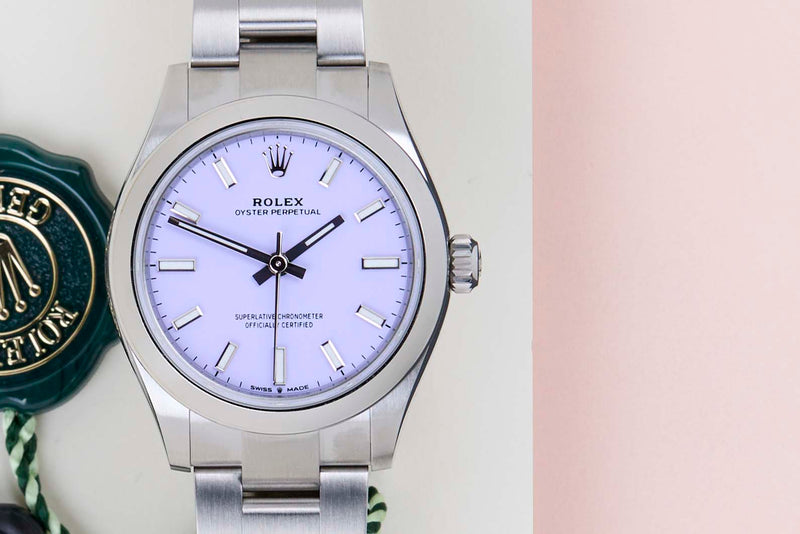 Oyster Perpertual 31 'Lavender Dial'