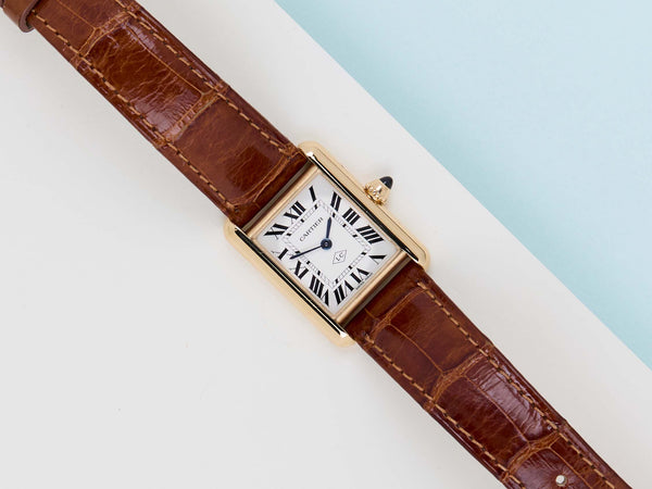 Tank Louis Cartier 'Collaborateur - Yellow Gold'