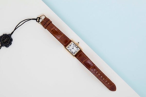 Tank Louis Cartier 'Collaborateur - Yellow Gold'