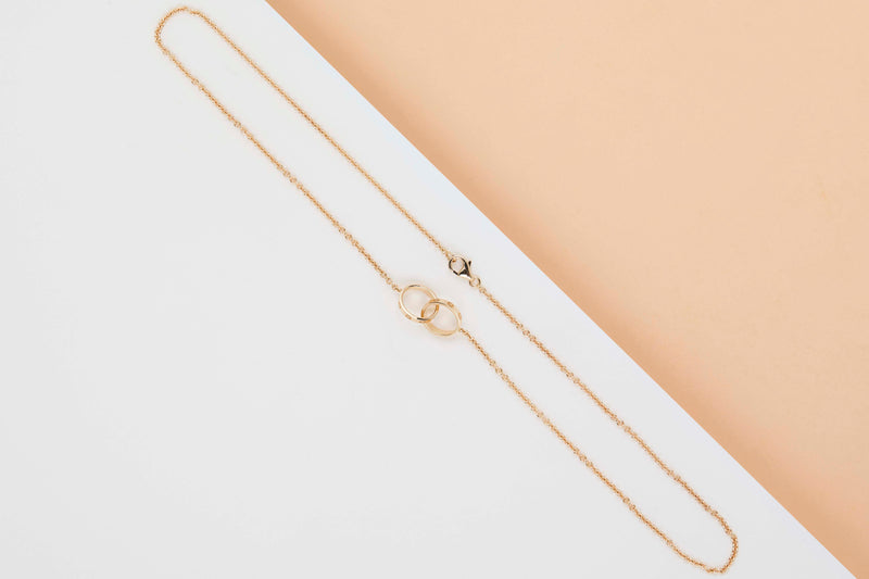 Love Necklace - Yellow Gold - 42CM - B&P
