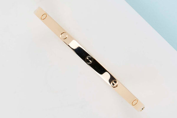 Love Bracelet Small - Yellow Gold - Size 16 - B&P