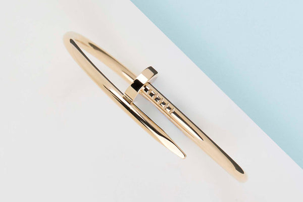 Juste Un Clou Bracelet - Yellow Gold - Size 17 - B&P