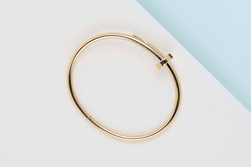 Juste Un Clou Bracelet - Yellow Gold - Size 17 - B&P