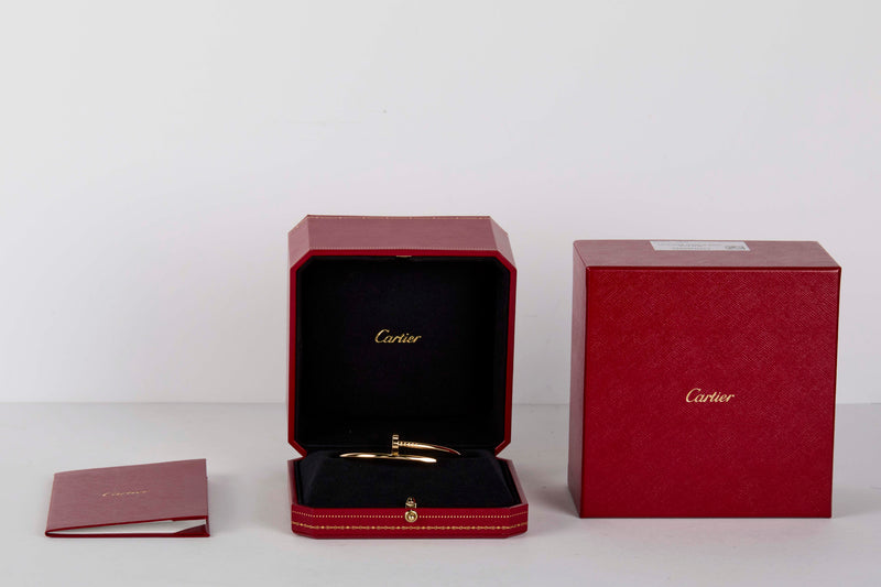 Juste Un Clou Bracelet - Yellow Gold - Size 17 - B&P