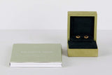 Sweet Alhambra Earrings - Yellow Gold & Onyx - B&P