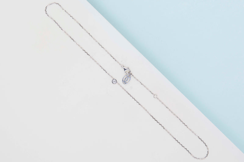 D'amour Necklace Small - White Gold & Diamond - B&P