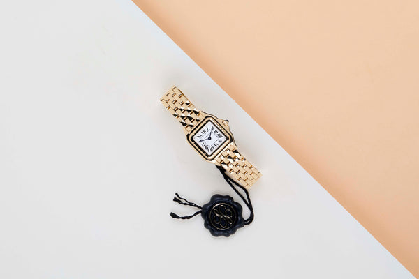 Panthère De Cartier Small 'White Roman Dial'