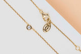D'amour Necklace XS - Yellow Gold & Diamond - B&P - 41 CM