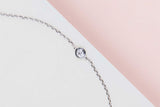 D'amour Bracelet XS - White Gold & Diamond - B&P - 18,5 CM