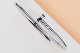 Juste Un Clou Bracelet - White Gold - Size 17 - B&P
