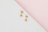 18ct. White Gold Cipollina Earrings - Diamonds