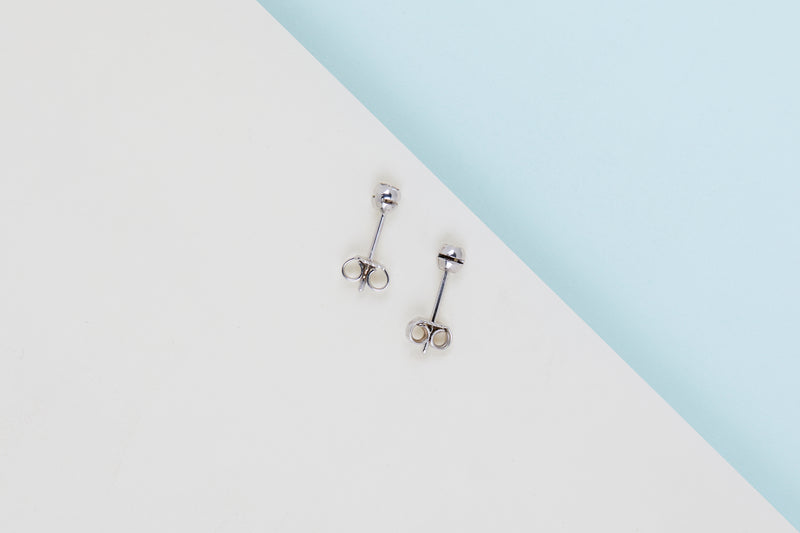 18ct. White Gold Cipollina Earrings - Diamonds