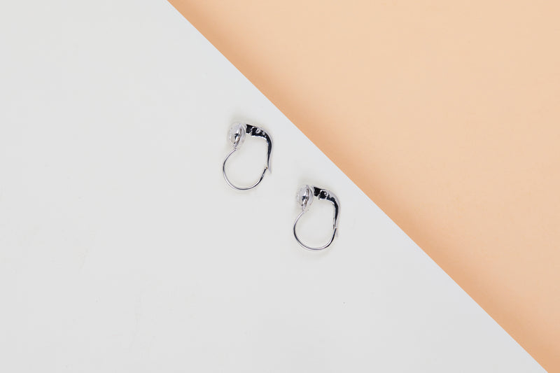18ct. White Gold Cipollina Earrings - Diamonds