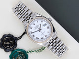Datejust 36 'White Roman Dial - Jubilee'